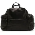 Yohji Yamamoto multiple-pocket leather backpack - Black