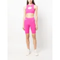 Dsquared2 Icon cut-out sports bra - Pink
