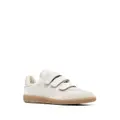 ISABEL MARANT Beth low-top leather sneakers - Neutrals