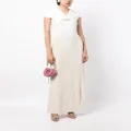 Rachel Gilbert Ziara pleated maxi skirt - White