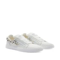 Giuseppe Zanotti stud-embellished low-top sneakers - White
