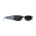 Balenciaga Eyewear Led Frame logo-print sunglasses - Grey