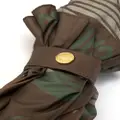 Moschino camouflage-print compact umbrella - Brown