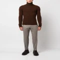 Zegna slim-cut wool tailored trousers - Neutrals