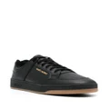 Saint Laurent SL/61 leather perforated sneakers - Black