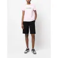 Karl Lagerfeld logo-print organic-cotton T-shirt - Pink