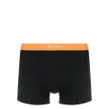 Paul Smith logo-waistband organic cotton boxers (pack of seven) - Black