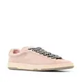 Lanvin Lite Curb suede sneakers - Pink