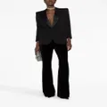 TOM FORD high-waisted flared trousers - Black