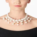 Carolina Herrera faux-pearl adjustable necklace - Gold