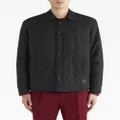 ETRO quilted button-up shirt jacket - Black