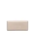 Karl Lagerfeld recycled polyester-blend logo-plaque wallet - Brown