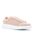 Alexander McQueen Larry raffia sneakers - Pink