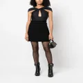 Dolce & Gabbana tweed high-waist skirt - Black