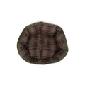 Barbour check-pattern cotton dog bed - Green