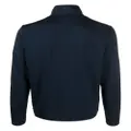 Michael Kors logo-print zip-up sweatshirt - Blue