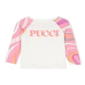 PUCCI Junior logo-print cotton T-shirt - White