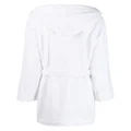 Moschino Teddy Bear-motif cotton robe - White