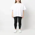 adidas by Stella McCartney logo-print cotton-blend T-shirt - White