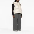 Herno hooded zip-up padded gilet - Neutrals
