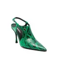 Dsquared2 Mary Jane 110mm leather pumps - Green