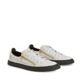Giuseppe Zanotti Nicki leather low-top sneakers - White