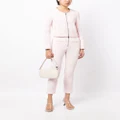 ISABEL MARANT Palmire zip-up cropped jacket - Pink