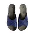Giuseppe Zanotti Flavio slip-on leather sandals - Blue