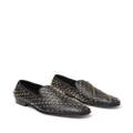 Jimmy Choo Thame star-studded leather loafers - Black