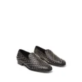 Jimmy Choo Thame star-studded leather loafers - Black