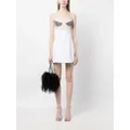Rachel Gilbert Hartley sleeveless mini dress - White