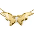Nina Ricci Double Dove chain necklace - Gold