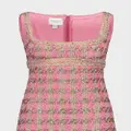 Giambattista Valli lurex tweed minidress - Pink