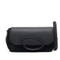 Oscar de la Renta Oath leather shoulder bag - Black