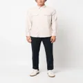 Brunello Cucinelli long-sleeve cotton shirt - Neutrals