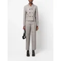 Marni houndstooth-pattern double-breasted blazer - Neutrals
