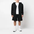 Paul Smith zip-up cotton hoodie - Black