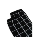 Marni intarsia-knit checked socks - Black