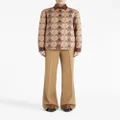 ETRO paisley-print shirt jacket - Brown