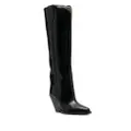 ISABEL MARANT Lomero knee high boots - Black