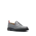 Thom Browne classic penny leather loafers - Grey