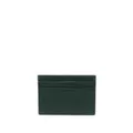 Thom Browne textured leather card holder - Green