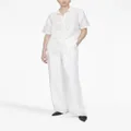 ANINE BING Bruni short-sleeve shirt - White