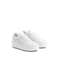 Tod's round-toe leather sneakers - White