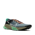 Nike ZoomX Zegama Trail "Light Slate/Grey/Glow Green/Bone/Black" sneakers - Blue
