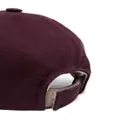ISABEL MARANT logo-embroidered cotton cap - Purple