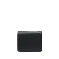 Karl Lagerfeld Ikonic Karl-motif leather wallet - Black
