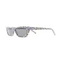 Saint Laurent Eyewear Mica cat-eye sunglasses - Blue