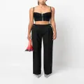 Dion Lee Safety Slider tailored trousers - Black
