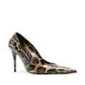 Dolce & Gabbana x Kim 110mm leopard-print pumps - Brown